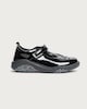 image 1 of F&F School Girls Unicorn Patent Shoes in Black