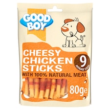 Good Boy Chessy Chicken Sticks 80G
