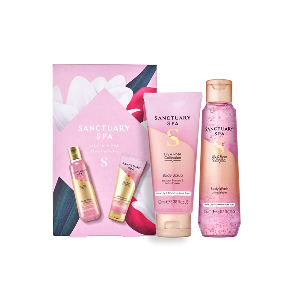 Sanctuary Spa Lily & Rose Essential Duo Gift Set - Tesco Groceries