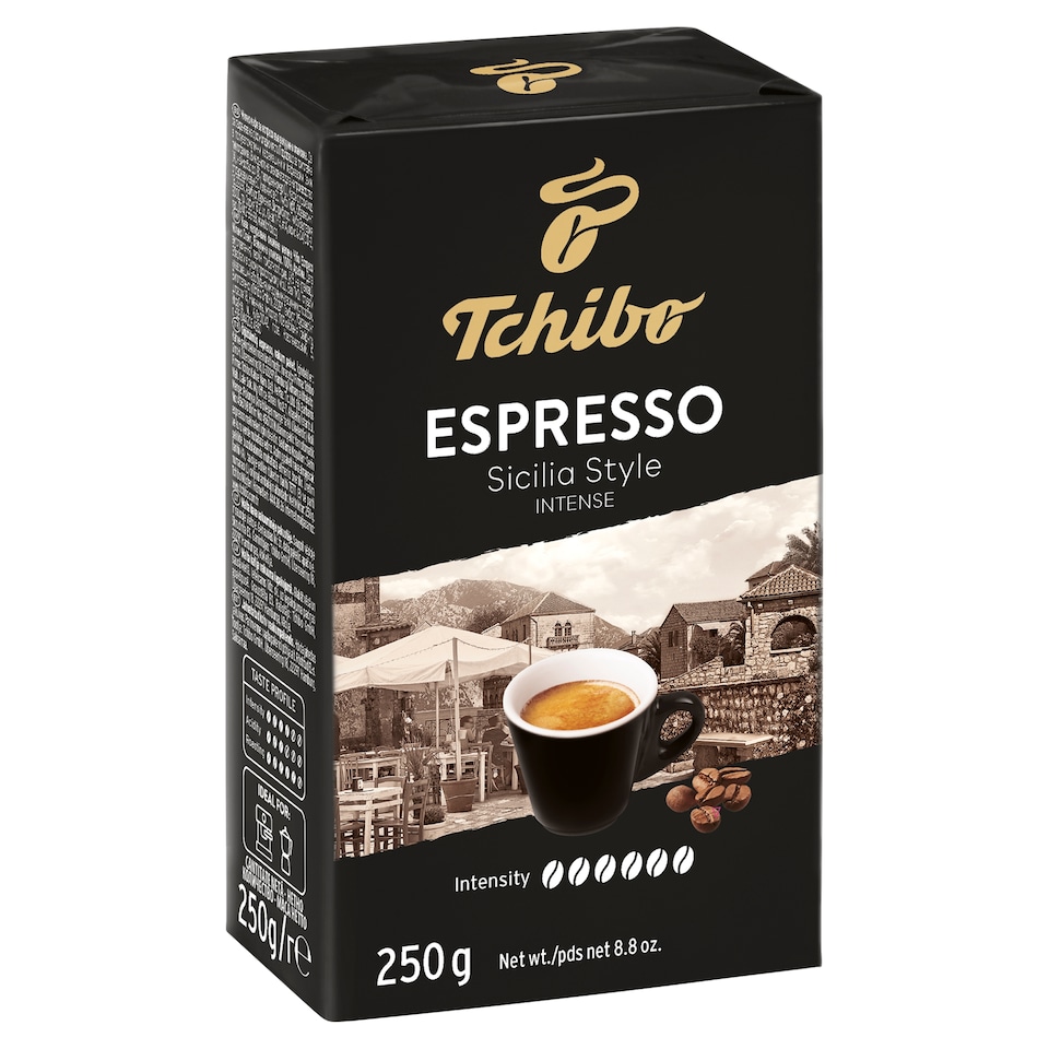 Tchibo Espresso Sicilia őrölt, pörkölt kávé 250 g  1. kép