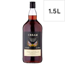 TESCO FULL CREAM FORTIFIED BRT WINE 1.5L