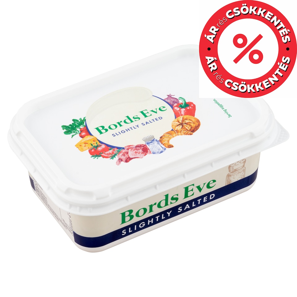 Bords Eve Enyhén sózott, csökkentett zsírtartalmú margarin 250 g