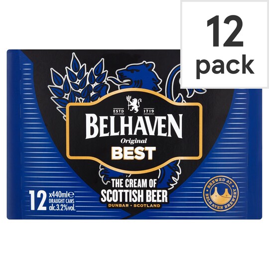 Belhaven Best 12X440ml Tesco Groceries