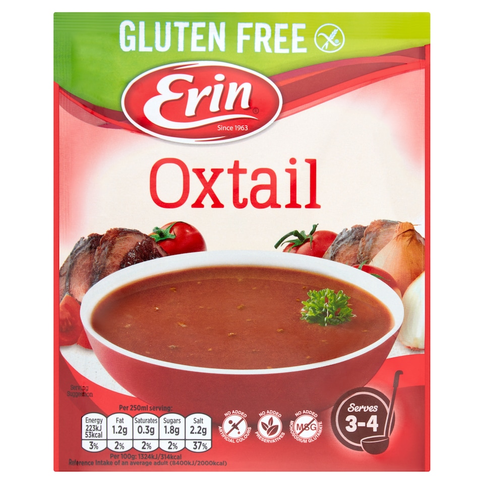 Erin Oxtail Soup Gluten Free 57G