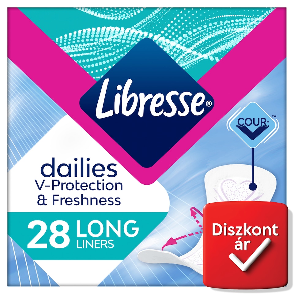 Libresse Dailies Fresh Long tisztasági betét 28 db  1. kép