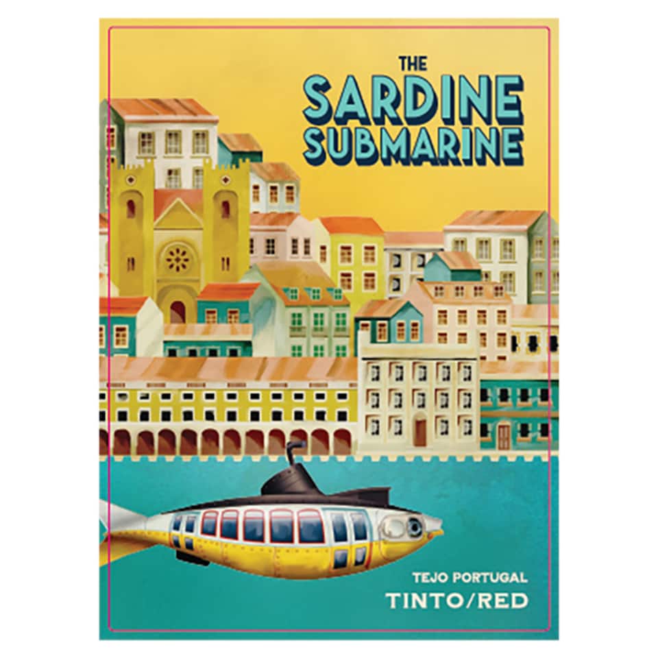 image 1 of The Sardine Submarine Tinto Red Wine 75Cl