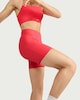 image 2 of F&F Active ULTRAMOVE High Waisted Cycling Shorts in Red