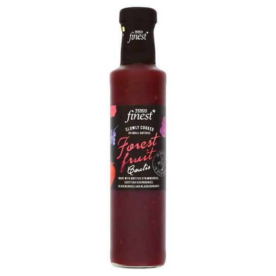 Tesco Finest* Forest Fruits Coulis 255Ml Tesco Groceries
