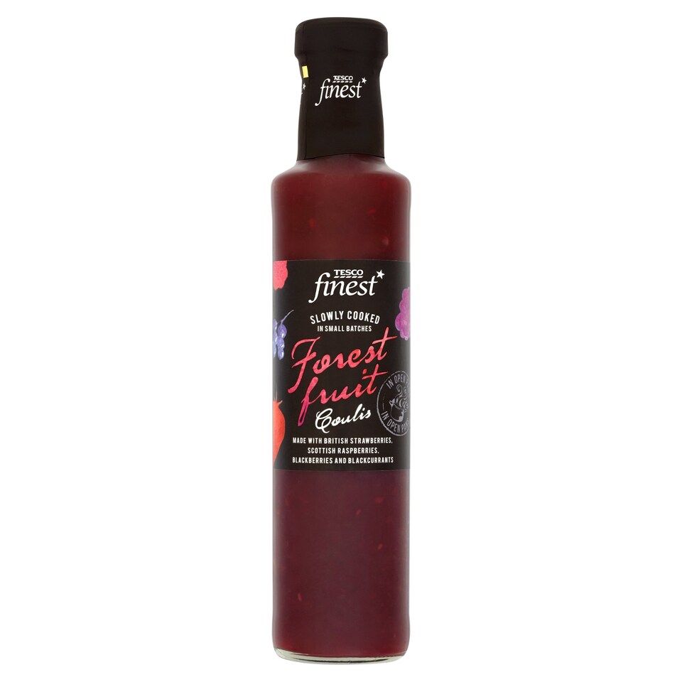 Tesco Finest* Forest Fruits Coulis 255Ml
