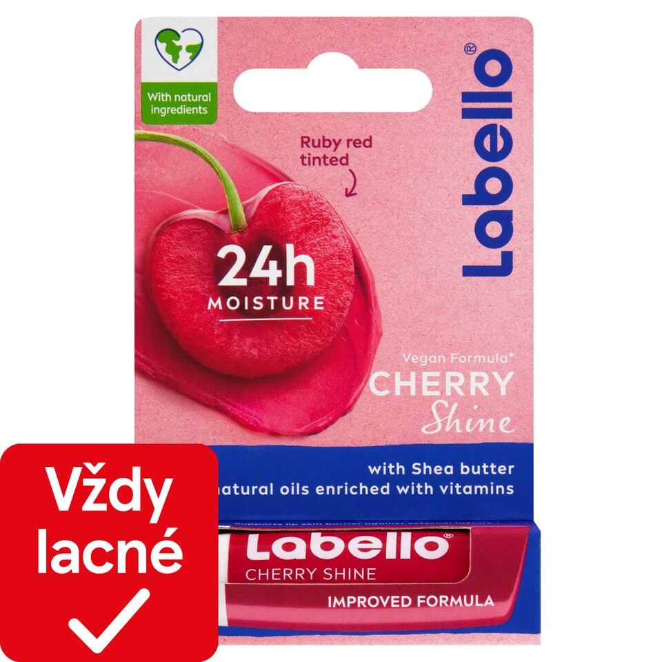 image 1 of Labello Cherry Shine Caring Lip Balm 4.8 g