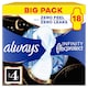 image 1 of Always Infinity Flex Protect Unscented Pads Size 4 18 Pack