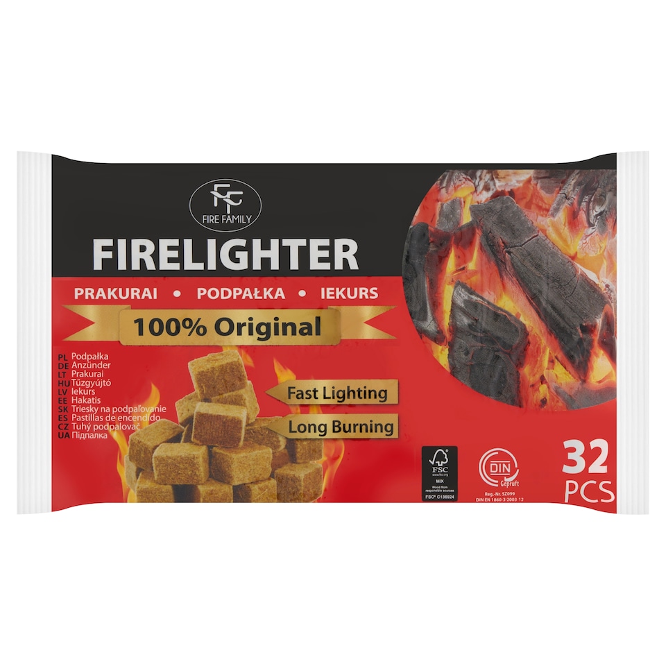 Fire Family Firelighter 32 pcs