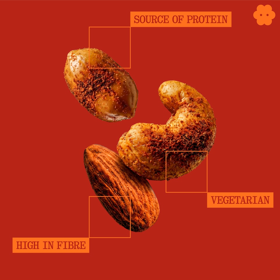 image 1 of Graze Chorizo and Honey Nut Crunch 120g
