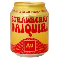Au Vodka Strawberry Daiquiri Cocktail 200ml