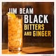 image 5 of Jim Beam Black Bourbon Whiskey 70cl