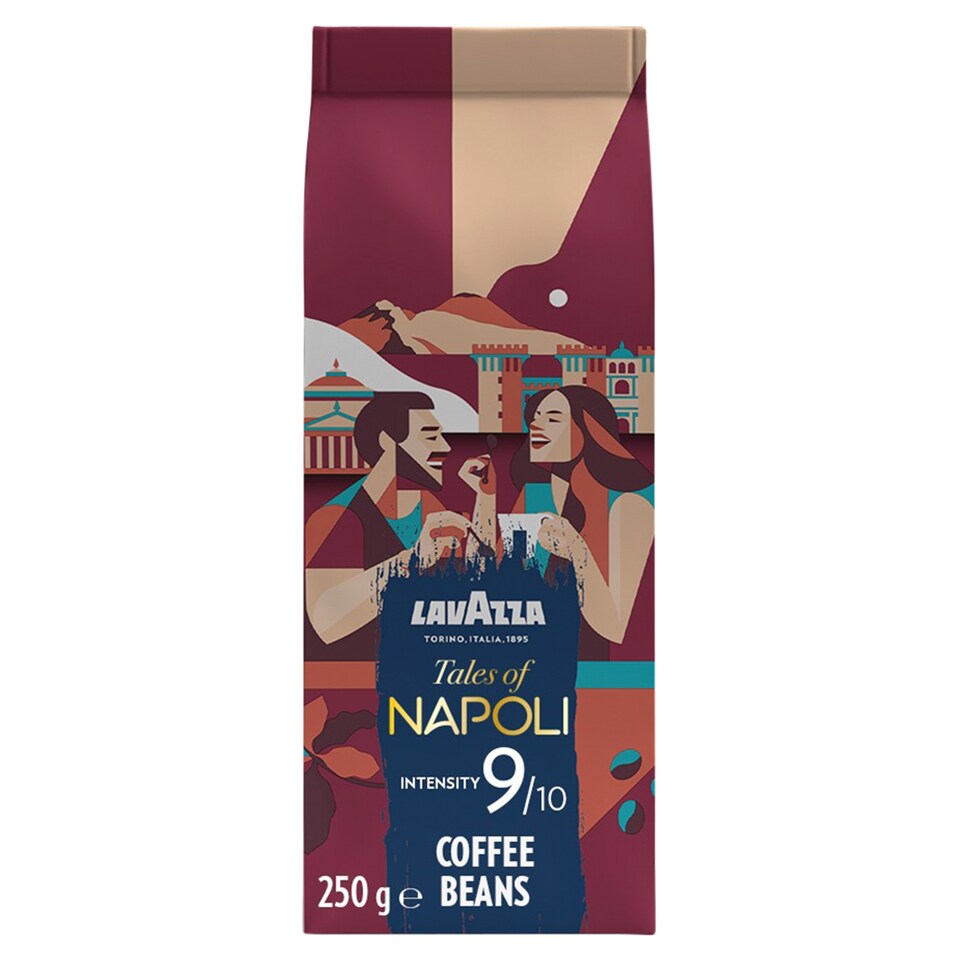 image 1 of Lavazza Tales of Napoli Coffee Beans 250g