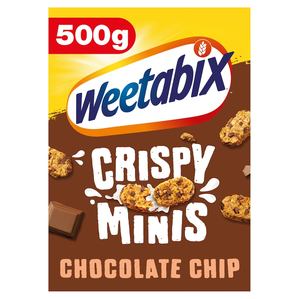Weetabix Crispy Minis Cereal - Chocolate Chip 500g