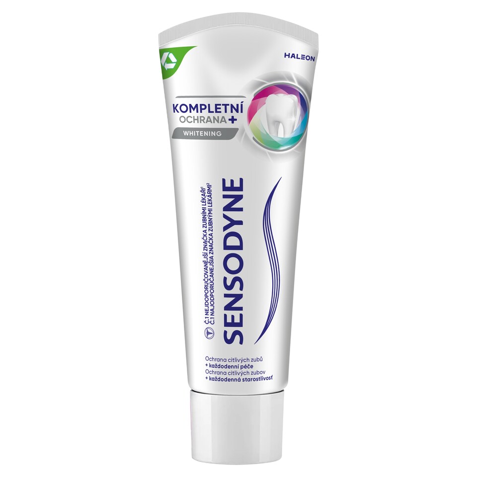 obrázok 1 z Sensodyne Whitening Kompletná ochrana+ zubná pasta s fluoridom 75 ml