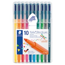 Staedtler Triplus Colour Fibre Tips 10 Pack