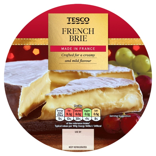 Tesco French Brie 500G Tesco Groceries