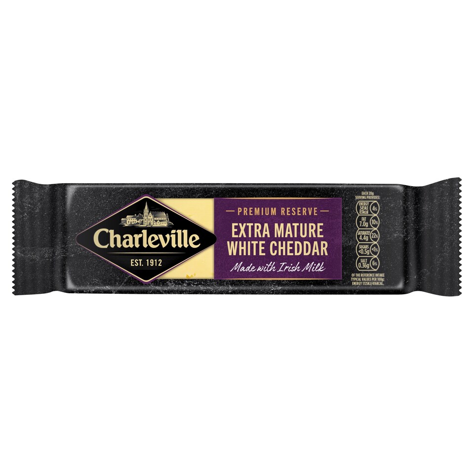 Charleville Premium Extra Mature White Cheddar 180G