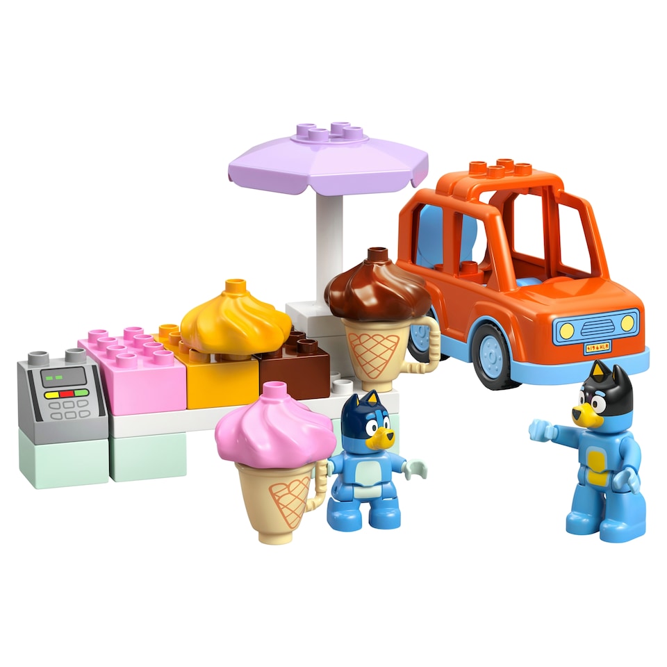 image 1 of LEGO DUPLO 10458 Ice Cream Trip with Bluey