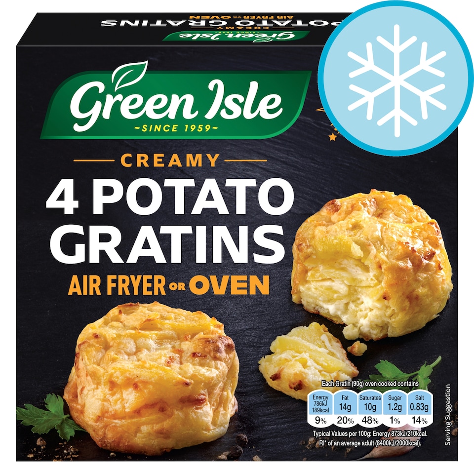 Green Isle 4 Potato Gratin 400G