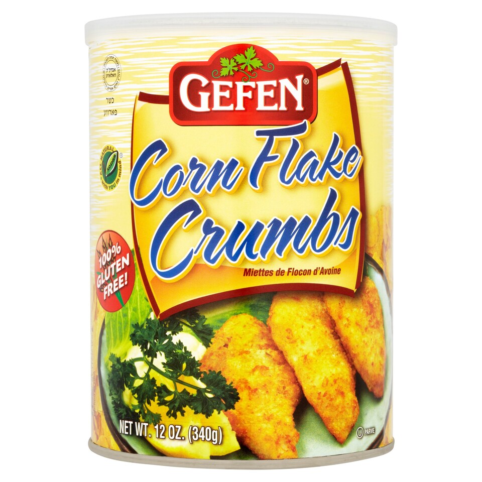 GEFEN CORN FLAKE CRUMBS GLUTEN FREE 340G Tesco Groceries