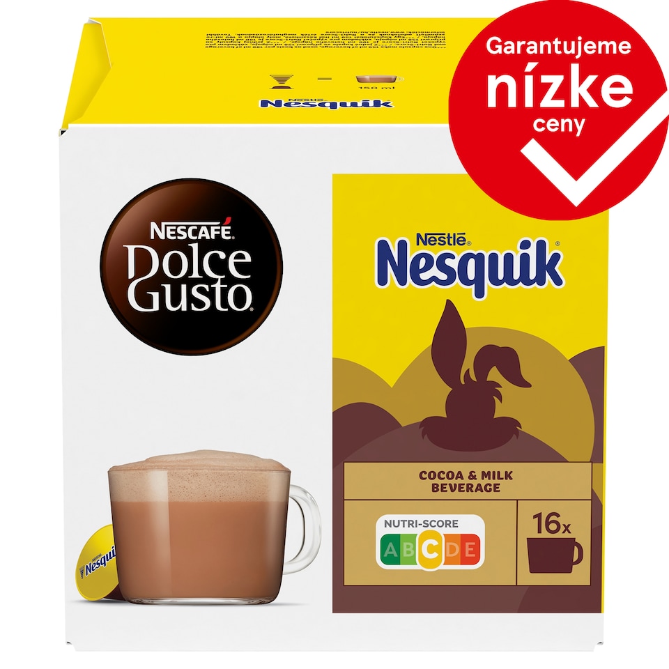 NESCAFÉ Dolce Gusto NESQUIK - Cocoa Drink - 16 Capsules in a Pack