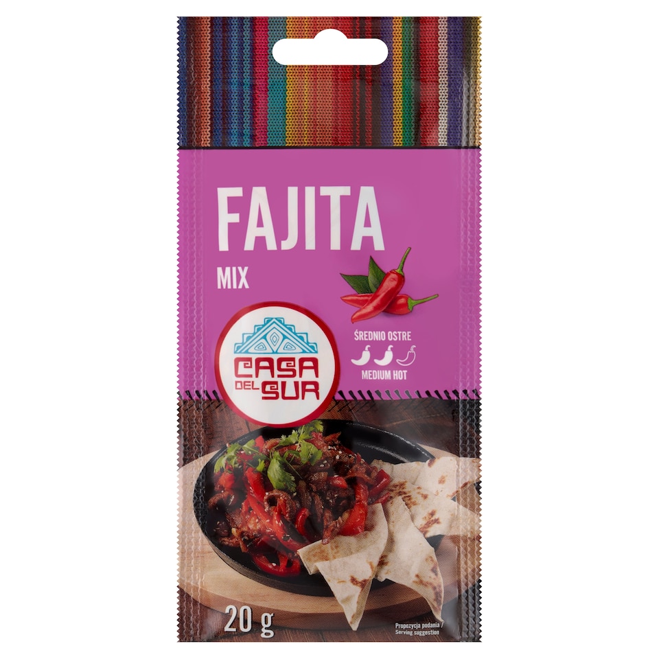 Casa Del Sur - Fajita Seasoning 20g