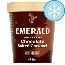 Emerald Chocolate Salted Caramel Irish Ice Cream 473ml