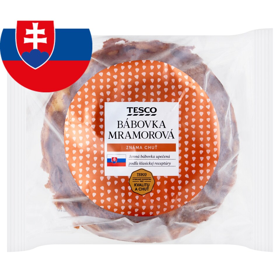 Tesco Sponge Cake Marble 500 g