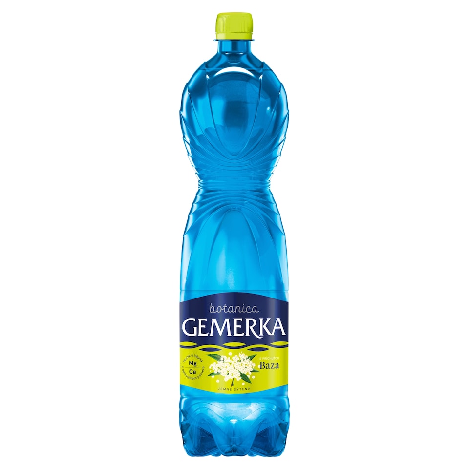 Gemerka Botanica s príchuťou baza jemne perlivá 1,5 l