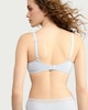 image 3 of F&F 2-Pack Cotton Rich Lace Trim Non Wired Padded Bras in Blue