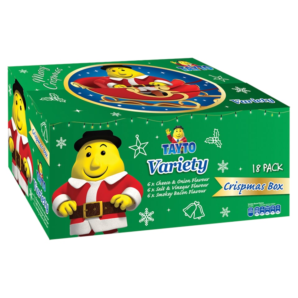 Tayto Variety Party Box 25G X 18