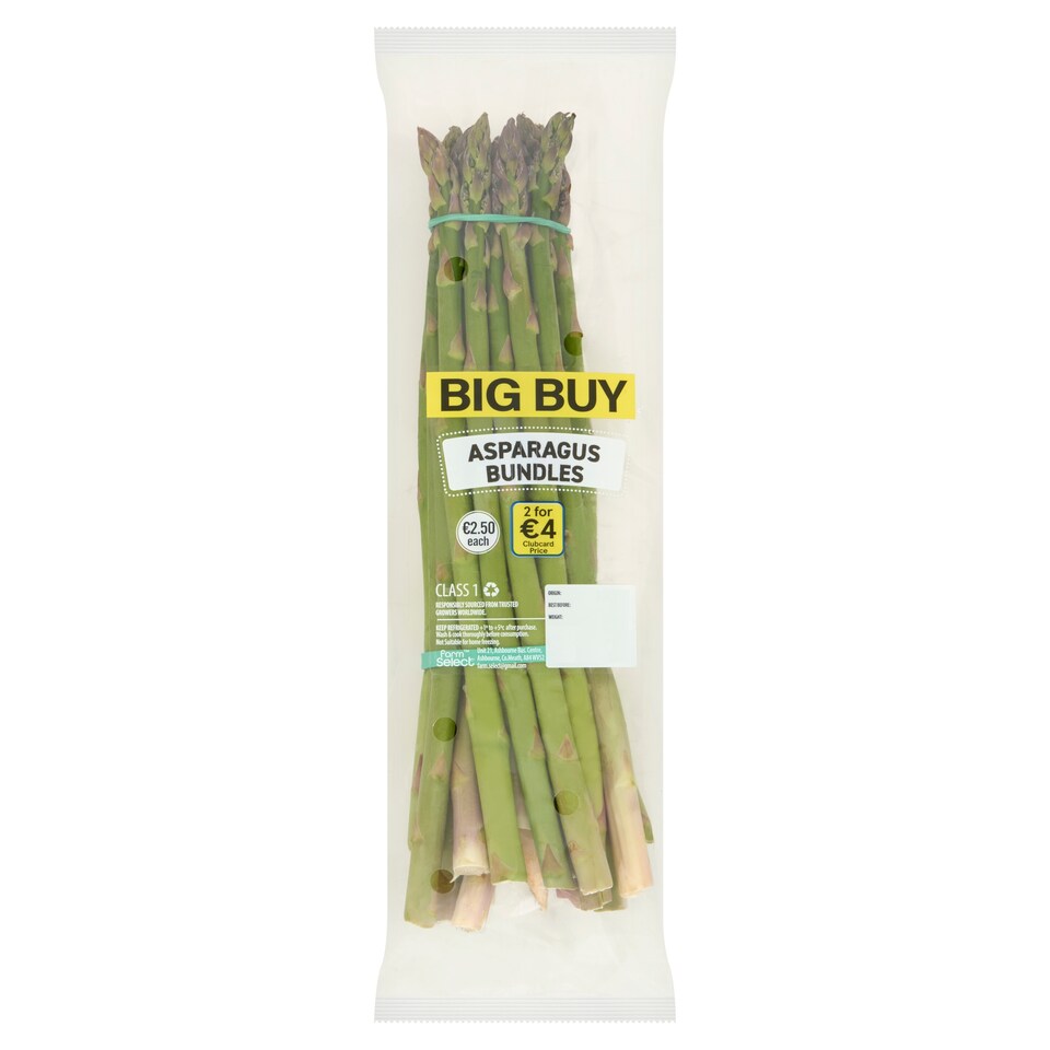 Farm Select Asparagus Bundles BIG BUY 300g