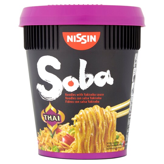 Nissin Soba Cup Noodle 87G Tesco Groceries