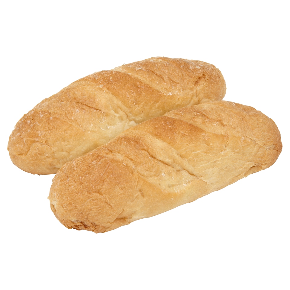 Tesco White Sub Roll 2 Pack