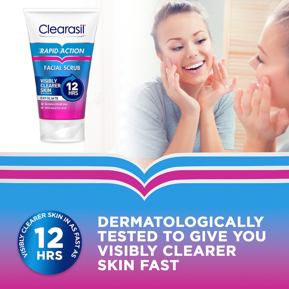 image 1 of Clearasil Ultra Rapid Action Scrub 125Ml