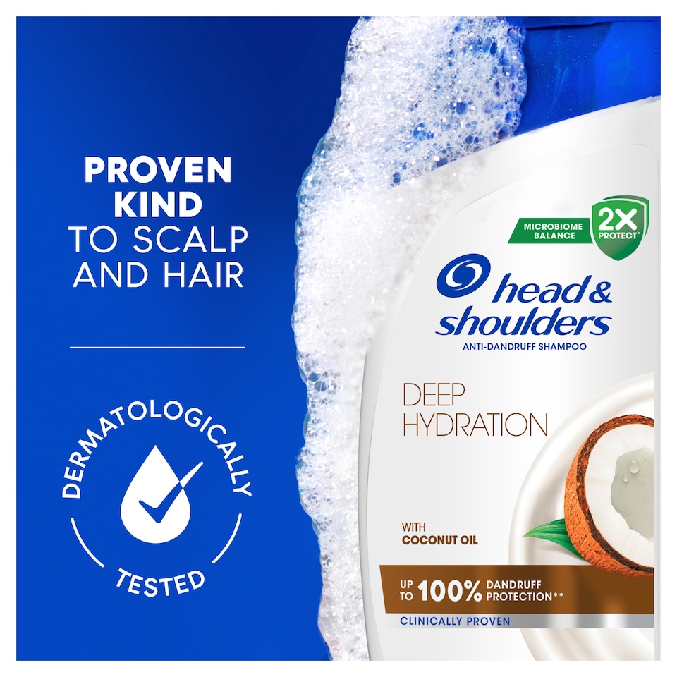 image 1 of Head & Shoulders Deep Hydration Anti Dandruff Shampoo 400Ml
