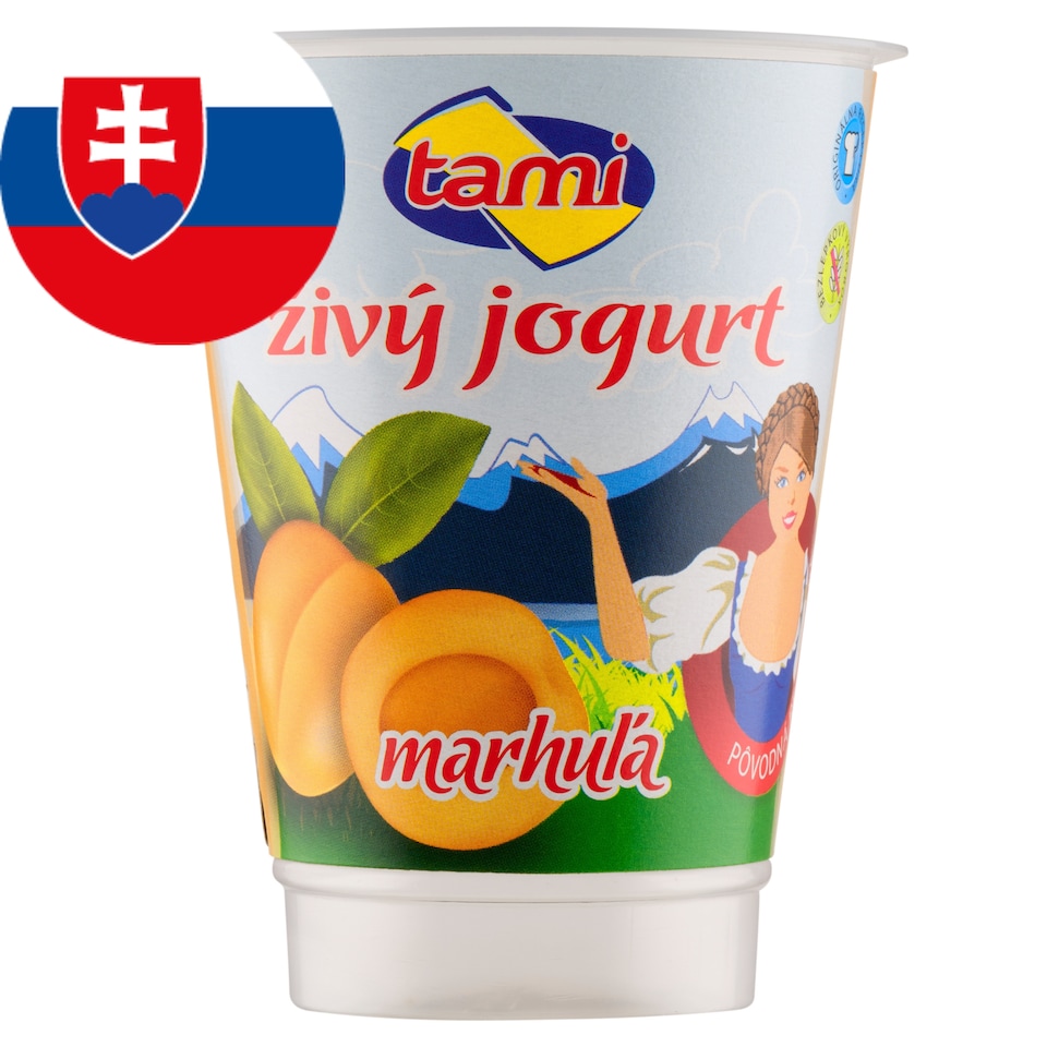 obrázok 1 z Tami Živý jogurt marhuľa 180 g