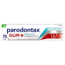 Parodontax Gum + Breath & Sensitivity fluoridos fogkrém 75 ml