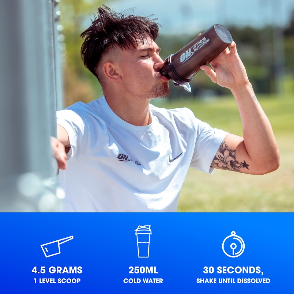 image 1 of Optimum Nutrition Flavoured Creatine Powder Blue Raspberry 247.5g