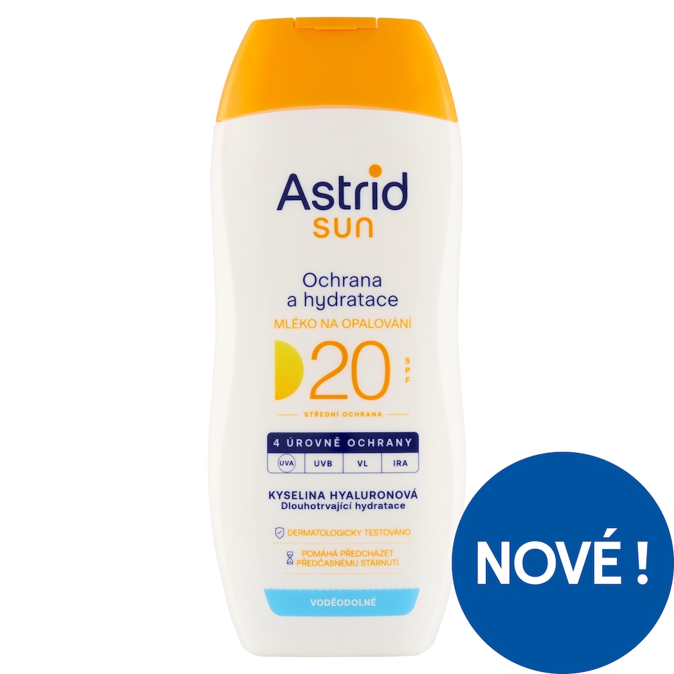 image 1 of Astrid Sun Sunscreen Lotion SPF 20 200ml