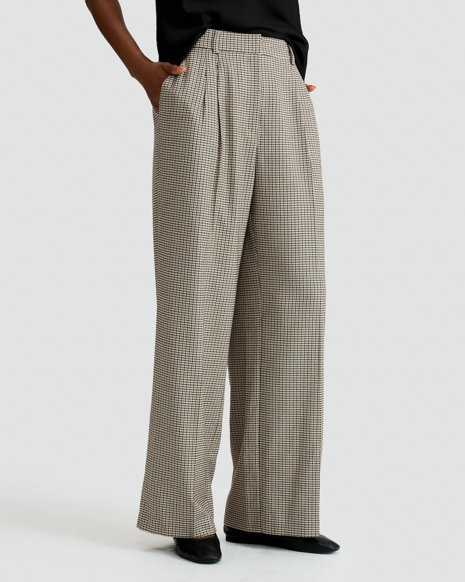 image 1 of F&F Faux Leather Midaxi Pencil Skirt in Brown