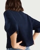 image 3 of F&F Knitted 3/4 Sleeve Cardigan in Navy