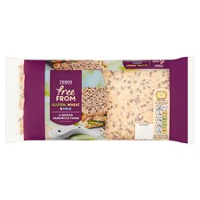 Tesco Free From Sandwich Thins Seeded 4 Pack
