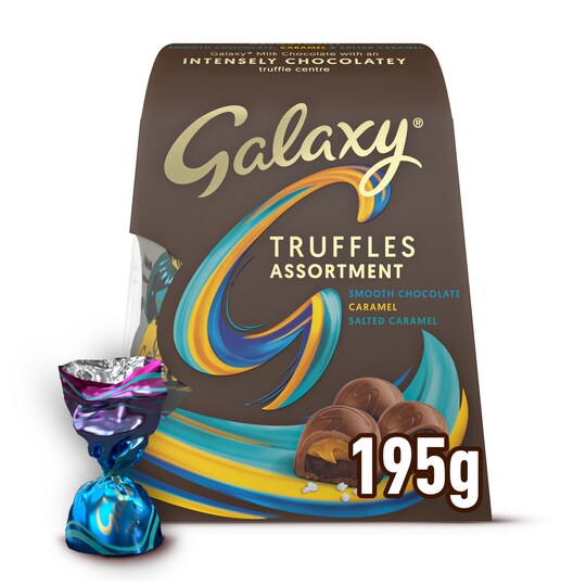 Galaxy Assorted Chocolate Truffles 195G Tesco Groceries