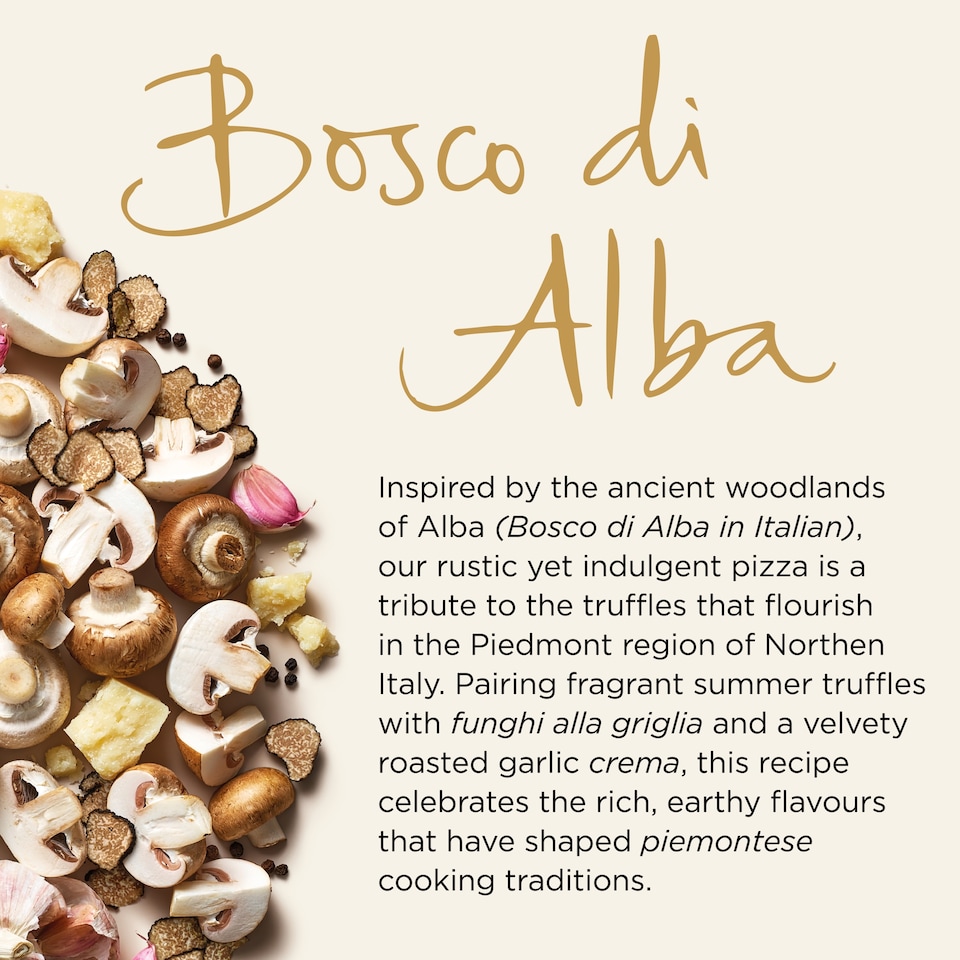image 1 of Crosta Mollica Collezione Romana Bosco di Alba Pizza – Truffle & Mushroom 483g