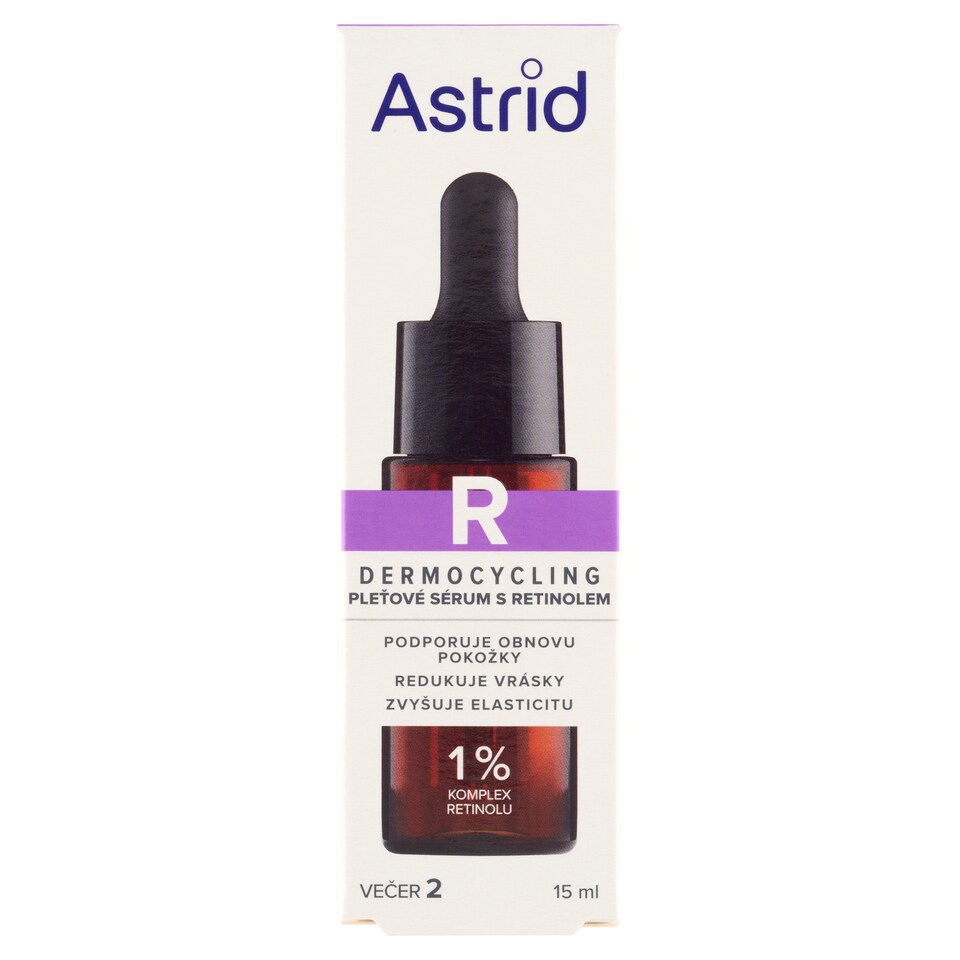 Obrázek 1 pro produkt Astrid Dermocycling pleťové sérum s retinolem 15ml